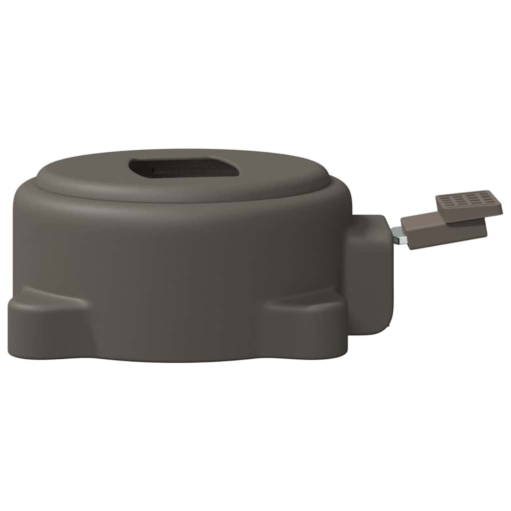 Pedale Girevole Argento 22 x 14 x 6 cm Acciaio