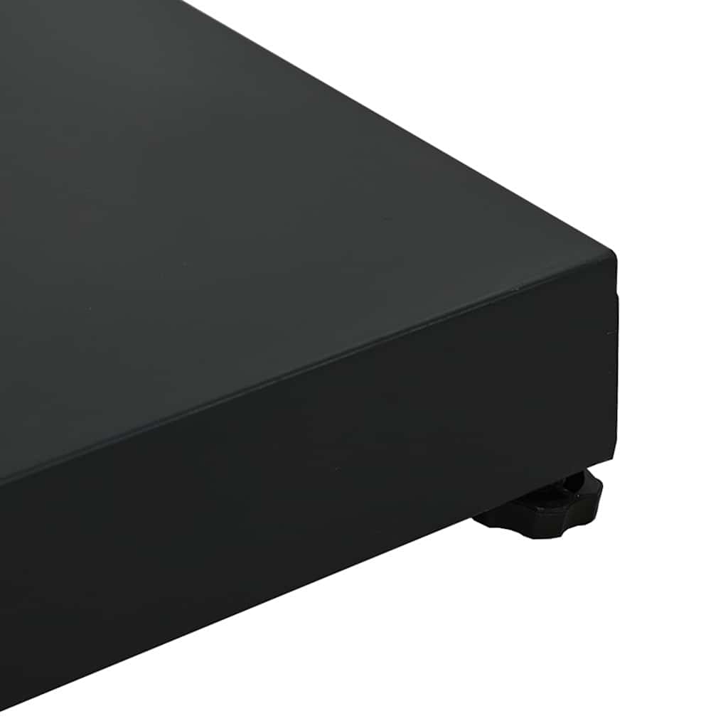 Base per Ombrello da Esterno Regolabile Nero 45 x 45 x 31.5 cm