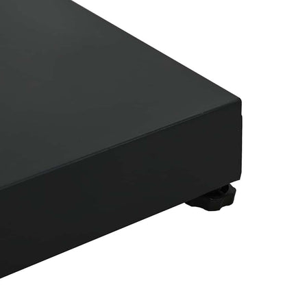 Base per Ombrello da Esterno Regolabile Nero 45 x 45 x 31.5 cm