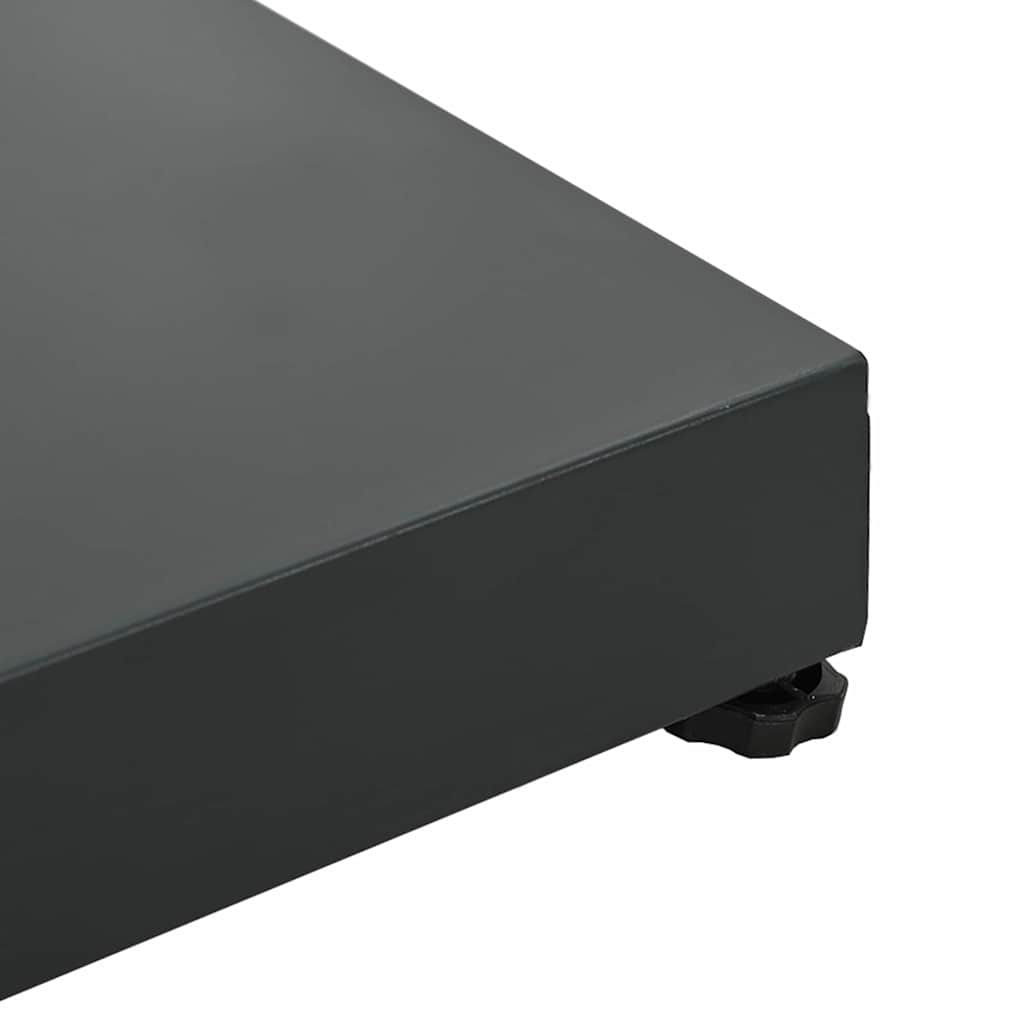 Base per Ombrello da Esterno Grigio scuro 45 x 45 x 31.5 cm