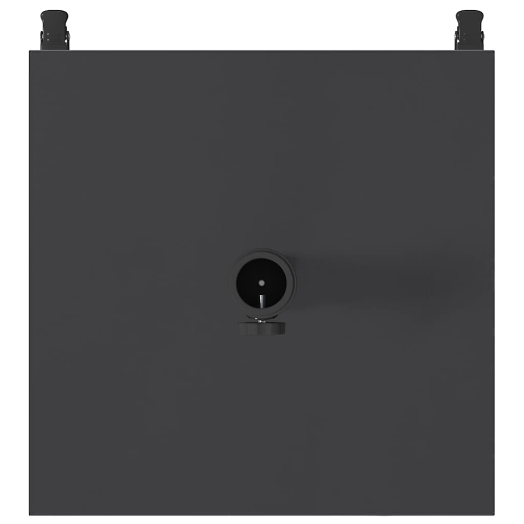 Base per Ombrello da Esterno Grigio scuro 45 x 45 x 31.5 cm