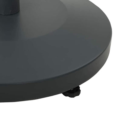 Base per Ombrello da Esterno Grigio scuro 48 x 48 x 32 cm