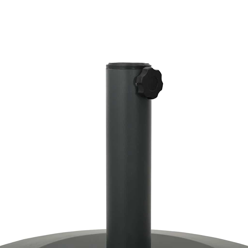 Base per Ombrello da Esterno Grigio scuro 48 x 48 x 32 cm