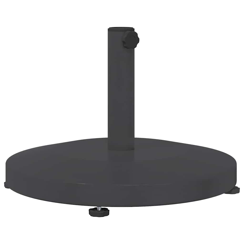 Base per Ombrello da Esterno Grigio scuro 48 x 48 x 32 cm