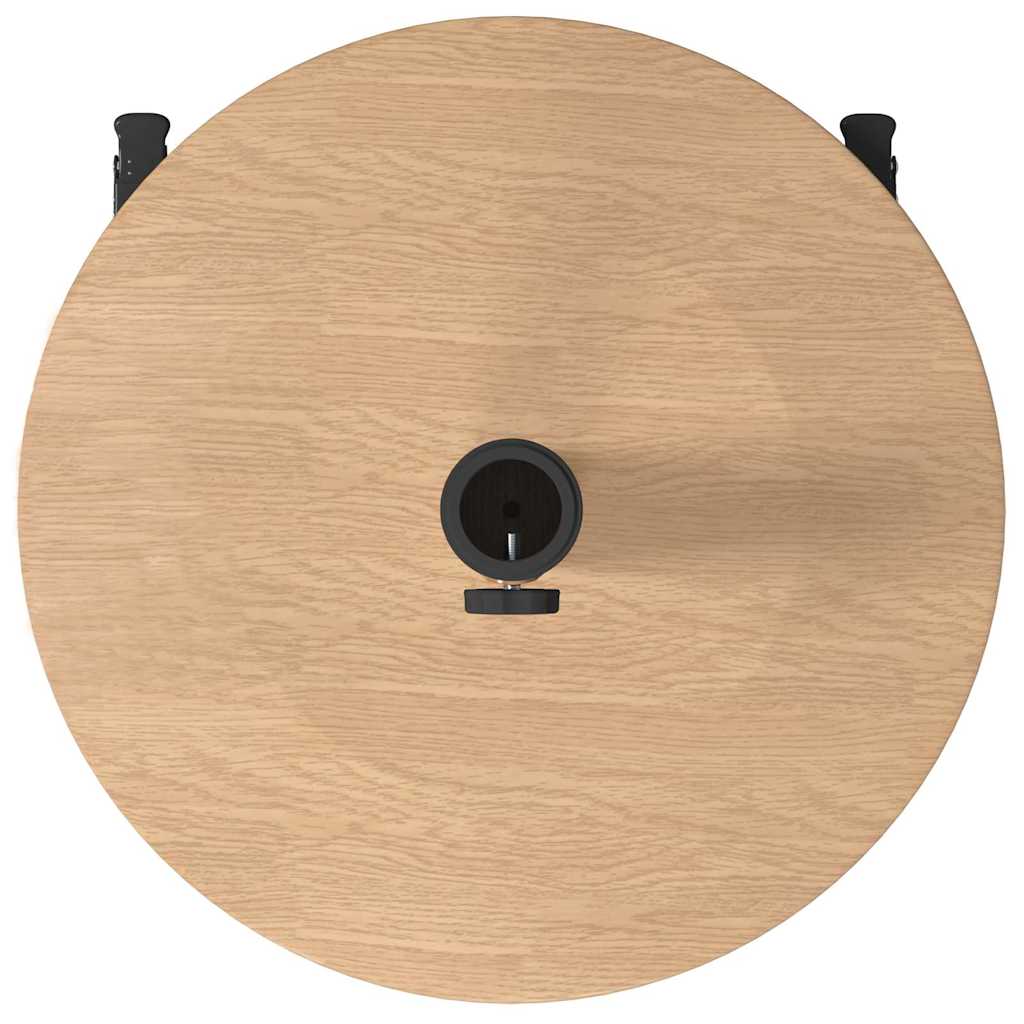 Base per Ombrello da Esterno Legno chiaro 48 x 48 x 32 cm