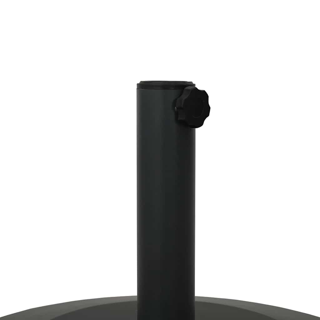 Base per Ombrello da Esterno Nero 48 x 48 x 32 cm
