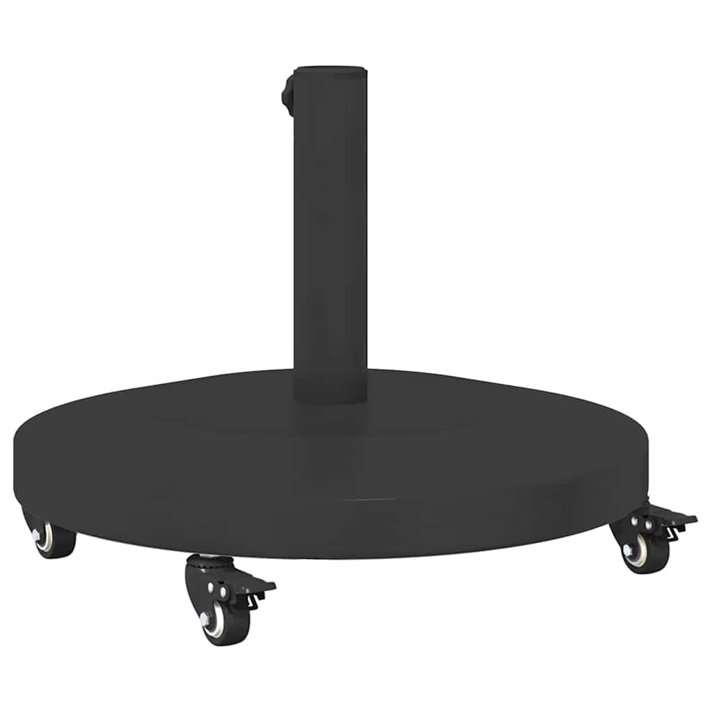 Base per Ombrello da Esterno Nero 48 x 48 x 32 cm