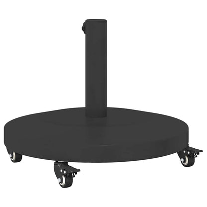 Base per Ombrello da Esterno Nero 48 x 48 x 32 cm