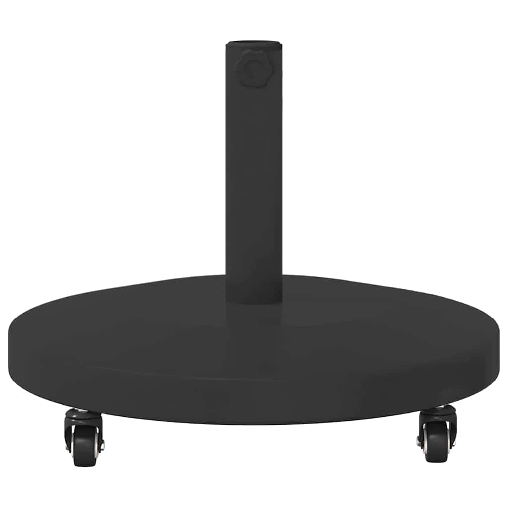 Base per Ombrello da Esterno Nero 48 x 48 x 32 cm