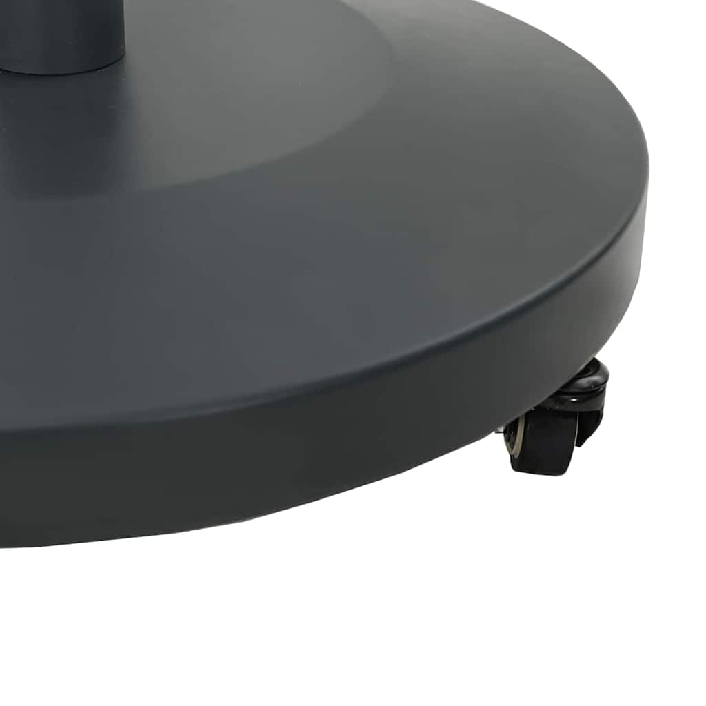 Base per Ombrello da Esterno Grigio scuro 48 x 48 x 32 cm