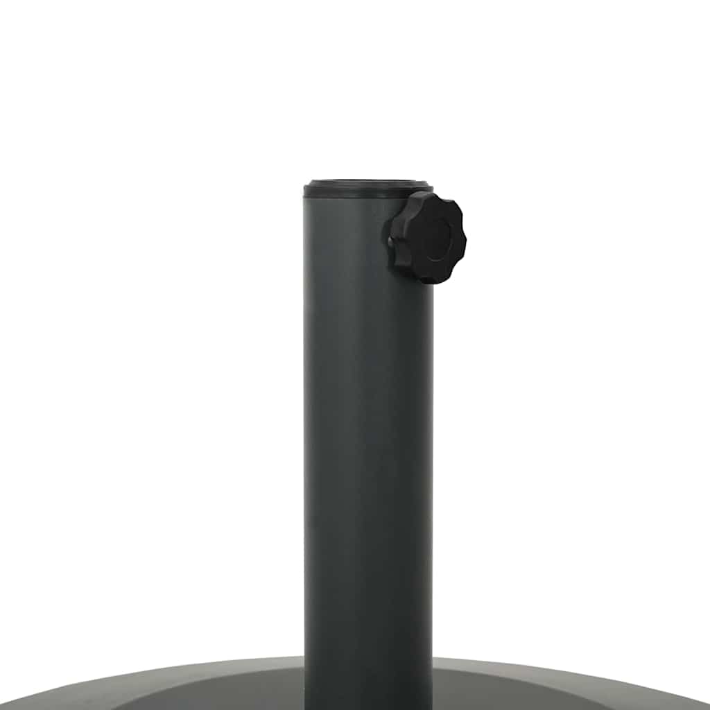 Base per Ombrello da Esterno Grigio scuro 48 x 48 x 32 cm