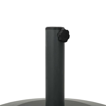 Base per Ombrello da Esterno Grigio scuro 48 x 48 x 32 cm