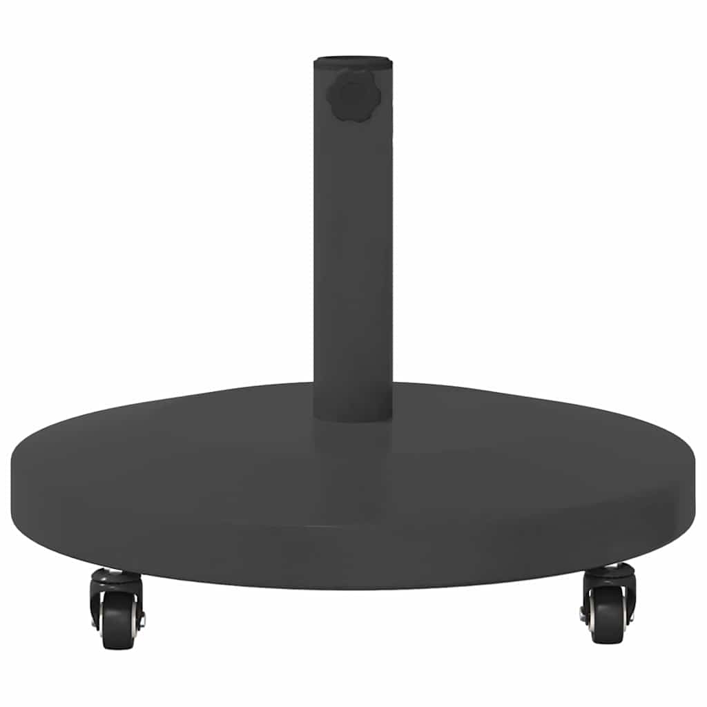 Base per Ombrello da Esterno Grigio scuro 48 x 48 x 32 cm