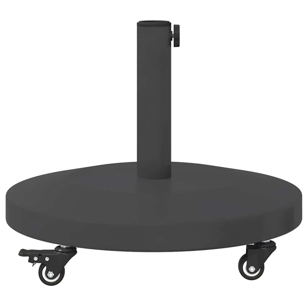 Base per Ombrello da Esterno Grigio scuro 48 x 48 x 32 cm