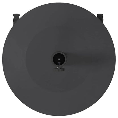 Base per Ombrello da Esterno Grigio scuro 48 x 48 x 32 cm