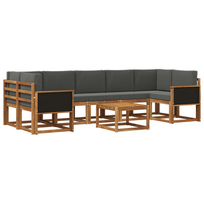 Set di divani da esterno 6 pz