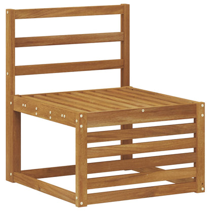 Set di divani da esterno 5 pz Naturale Legno di Acacia Massello - homemem39