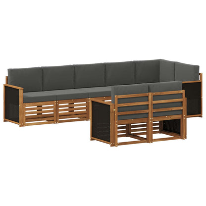 Set divani Legno di Acacia Massello