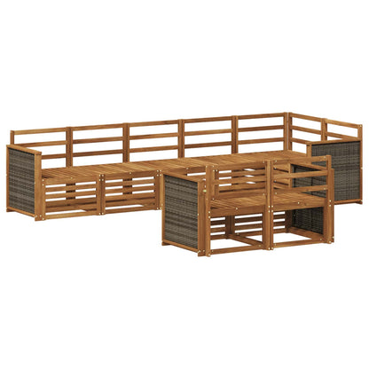 Set divani Legno di Acacia Massello