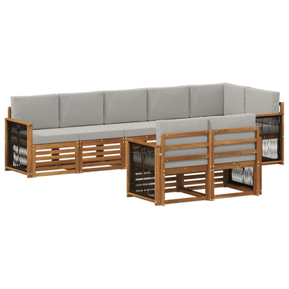 Set divani Legno di Acacia Massello