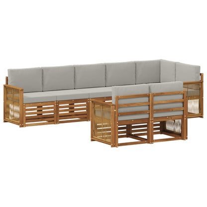 Set divani Legno di Acacia Massello