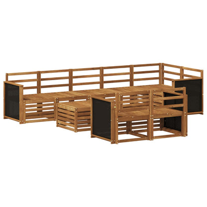 Set divani Legno di Acacia Massello