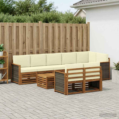Set divani Legno di Acacia Massello