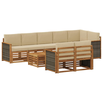 Set divani Legno di Acacia Massello