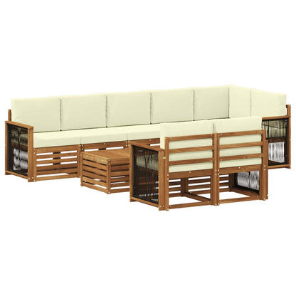 Set divani Legno di Acacia Massello