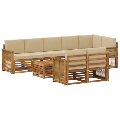 Set divani Legno di Acacia Massello