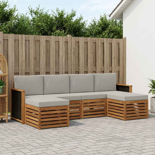 Set divani Legno di Acacia Massello