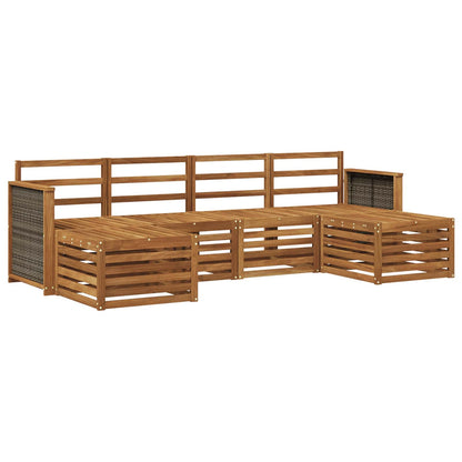 Set divani Legno di Acacia Massello