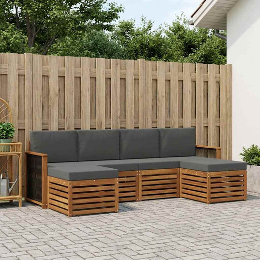 Set divani Legno di Acacia Massello