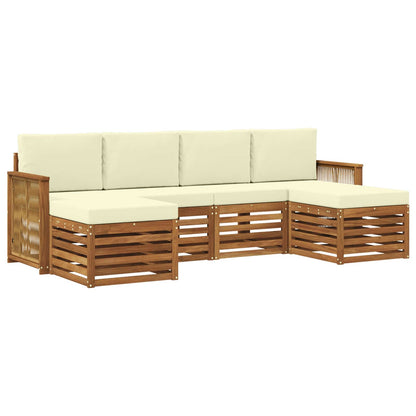Set divani Legno di Acacia Massello