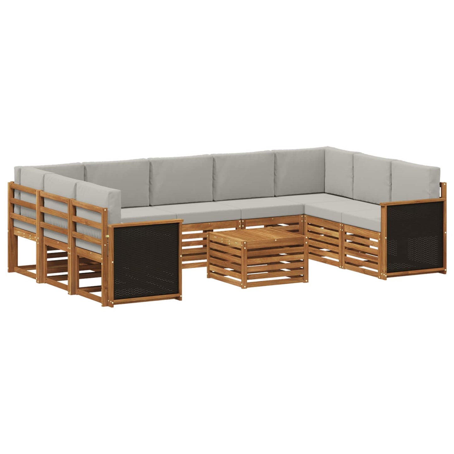 Set divani Legno di Acacia Massello