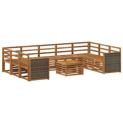Set divani Legno di Acacia Massello