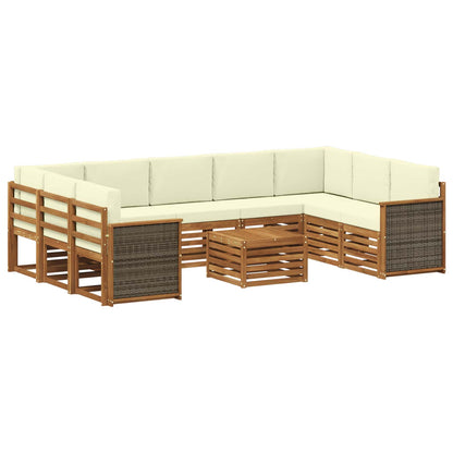 Set divani Legno di Acacia Massello