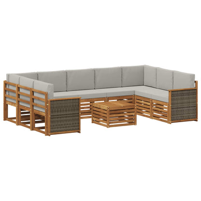 Set divani Legno di Acacia Massello
