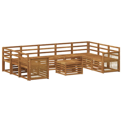 Set divani Legno di Acacia Massello