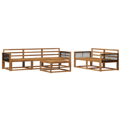 Set di divani da esterno 6 pcs Naturale | homemem39