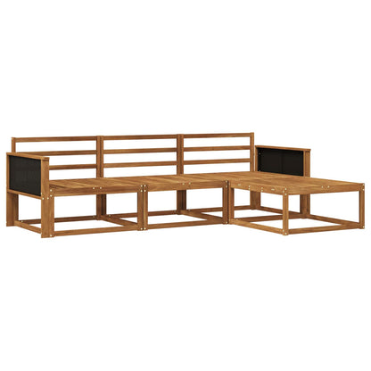 Set di divani da esterno 4 pcs Naturale | homemem39