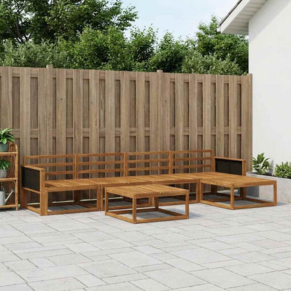 Set di divani da esterno 6 pcs Naturale | homemem39