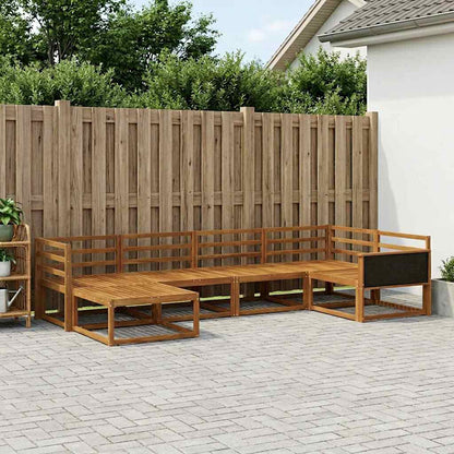 Set di divani da esterno 6 pcs Naturale | homemem39