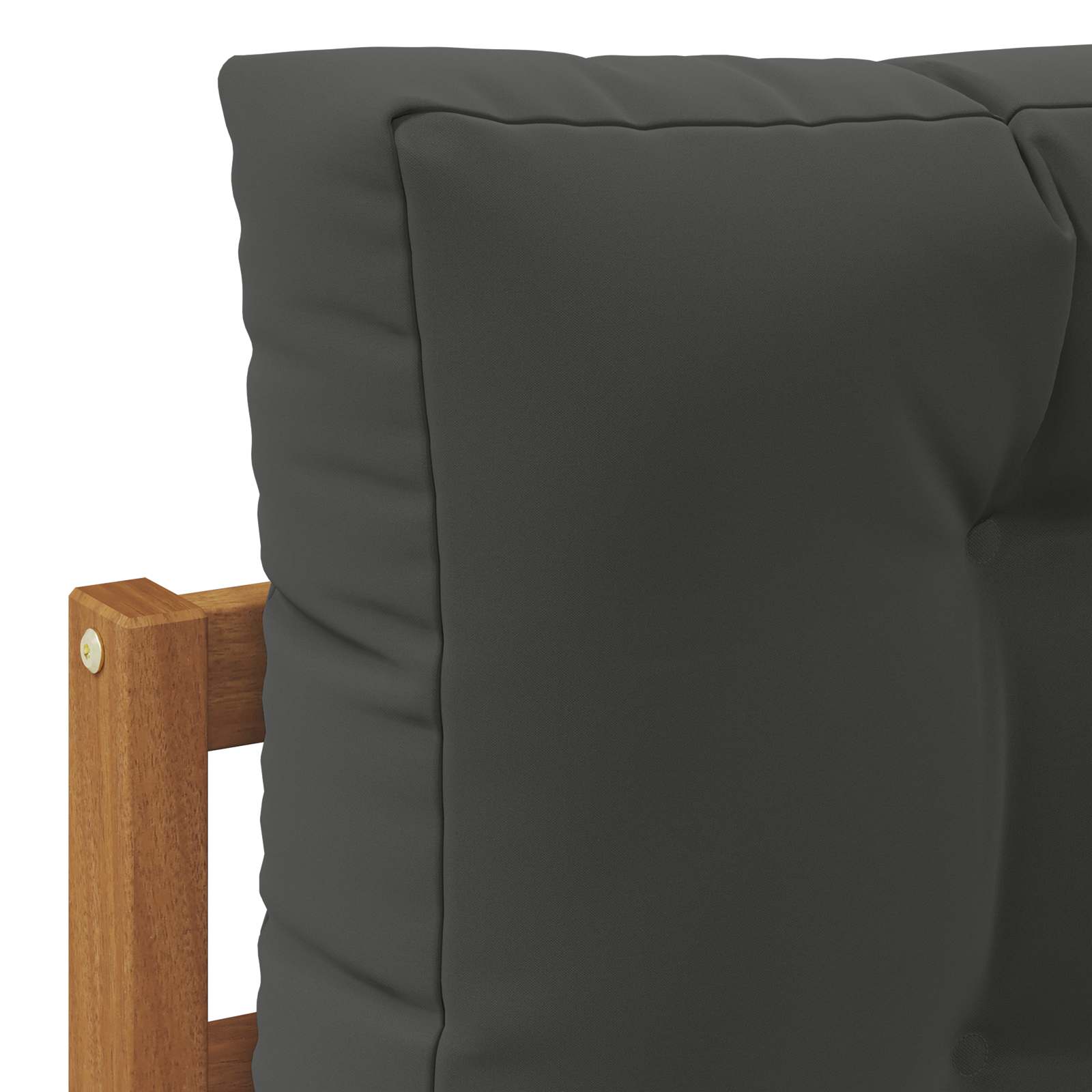 Set di divani da esterno con cuscino 7 pcs Naturale e Antracite | homemem39