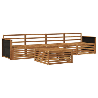 Set di divani da esterno 5 pcs Naturale | homemem39