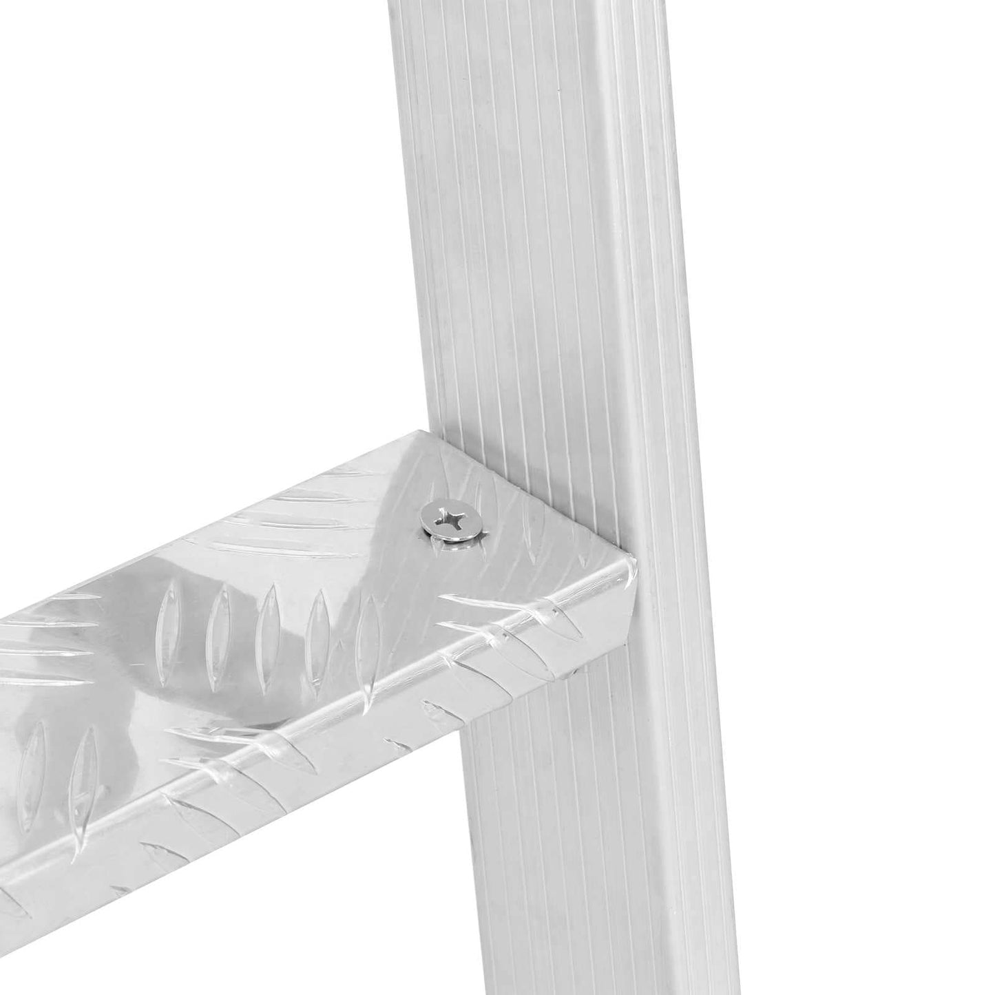 Scala da Dock a 5 Gradini Argento 58 x 77 x 191 cm Alluminio | homemem39