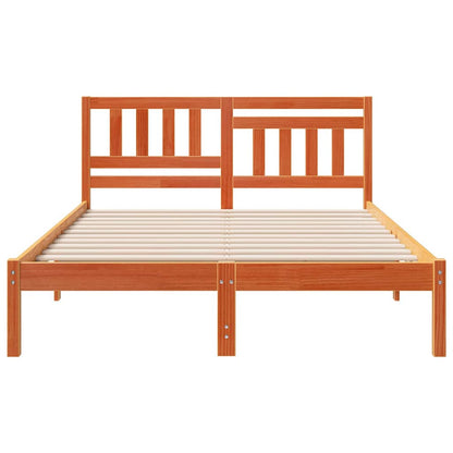 Struttura del letto Marrone cerato 120 x 190 cm Pino massello | homemem39