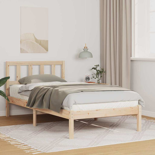 Struttura del letto Marrone 80 x 200 cm Pino massello | homemem39