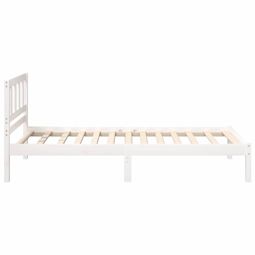 Struttura del letto Bianco 80 x 200 cm Pino massello | homemem39