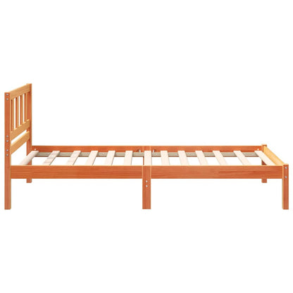 Struttura del letto Marrone cerato 80 x 200 cm Pino massello | homemem39